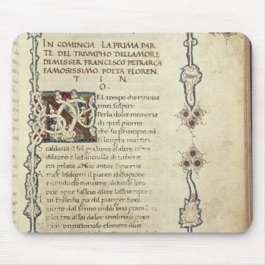 Tapis De Souris Triumph de l'amour (Devant)