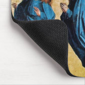 TAPIS DE SOURIS TROIS ANGES EN BLEU (Coin)