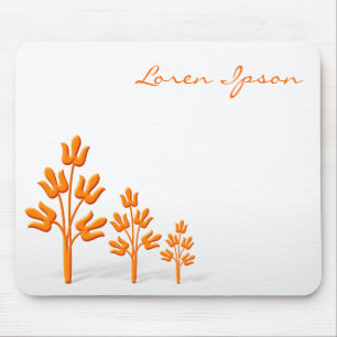 Tapis De Souris Trois arbres oranges