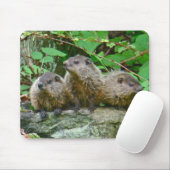 Tapis De Souris Trois Bébés (Avec souris)