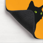 Tapis De Souris Trois chats noirs et oranges (Coin)
