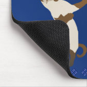 Tapis De Souris Trois chats siamois au jeu Mousepad (Coin)