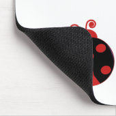 Tapis De Souris Trois coccinelles (Coin)