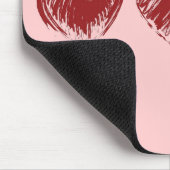 Tapis De Souris Trois coeurs (Coin)