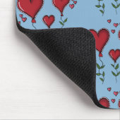 Tapis De Souris Trois cœurs mignons (Coin)