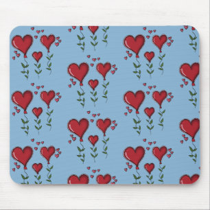 Tapis De Souris Trois cœurs mignons