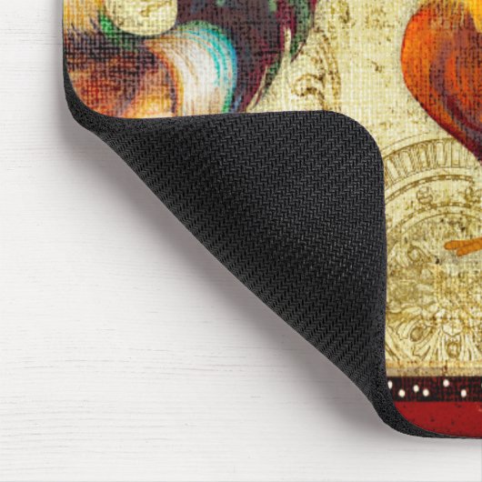 Tapis De Souris Trois coqs (Coin)
