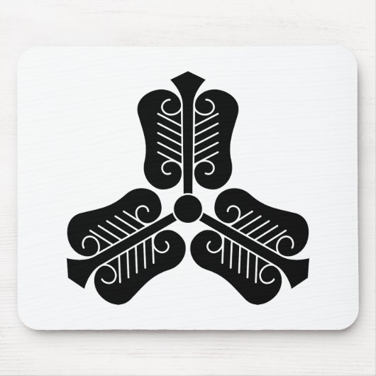 Tapis De Souris Trois fans chinois (Devant)