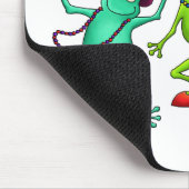 Tapis De Souris Trois Grenouilles Danseuses (Coin)