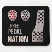 TAPIS DE SOURIS TROIS PEDAL (Devant)