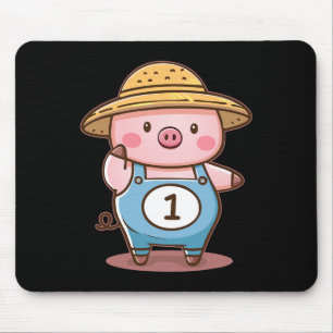 Tapis De Souris Trois petits cochons Cochon 1 Costume d'Halloween