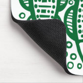 Tapis De Souris Trois poissons - Forest Green (Coin)