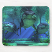 Tapis De Souris Trois requins (Devant)