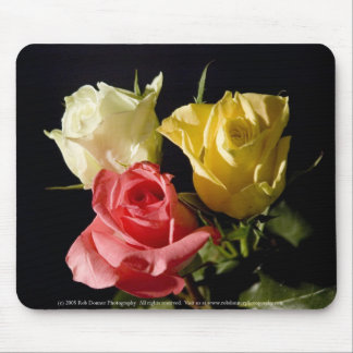 Tapis De Souris Trois roses