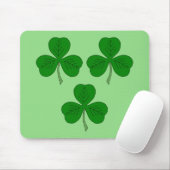 Tapis De Souris Trois Shamrocks (Avec souris)