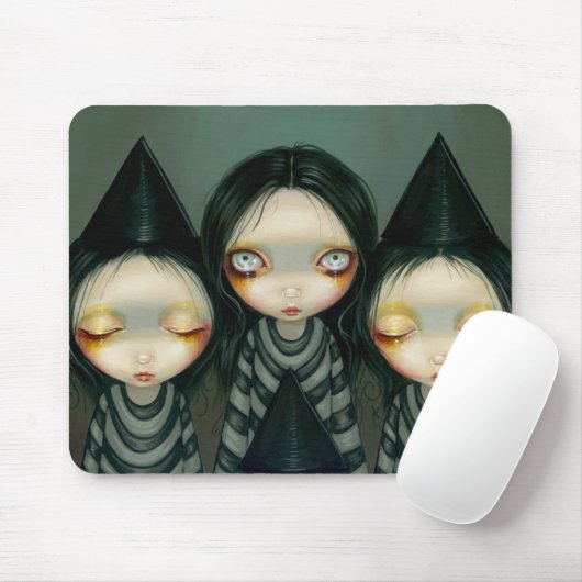 Tapis De Souris Trois soeurs de Witchy (Avec souris)
