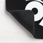 Tapis De Souris Trois yeux de serpent avec épées (Coin)