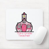 Tapis De Souris Troisième école d'éclaboussure de peinture de (Avec souris)