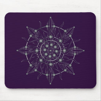 Tapis De Souris Troisième oeil Chakra pleine ombre Mandala Pad sou