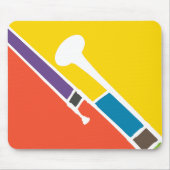 Tapis De Souris Trombone Mousepad (Devant)