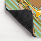 Tapis De Souris Trombone Nut Text (Coin)