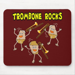 Tapis De Souris Trombone Rocks