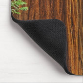 Tapis De Souris troncs de Séquoia géant en forêt, Yosemite (Coin)