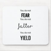 Tapis De Souris Trône d'Aelin en verre (Devant)