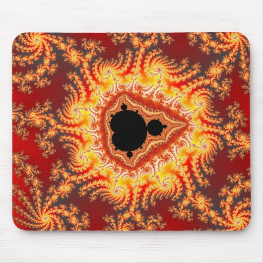 Tapis De Souris Trône De Satan - Fractal Mousepad (Devant)