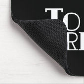 Tapis De Souris Trop béni pour être soumis à une contrainte (Coin)