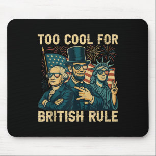 Tapis De Souris Trop Cool pour la domination britannique George-wa