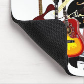 Tapis De Souris Trop de guitares (Coin)