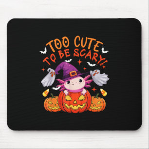 Tapis De Souris Trop mignonne drôle de plaisanterie Halloween Axol