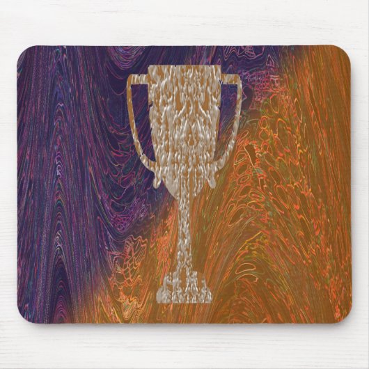 Tapis De Souris TROPHÉE d'or : Célébration de récompense de (Devant)