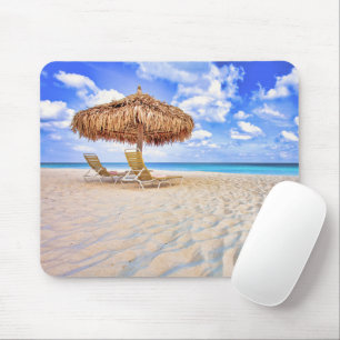 Tapis De Souris Tropical Beaches   Aruba Sandy Beach