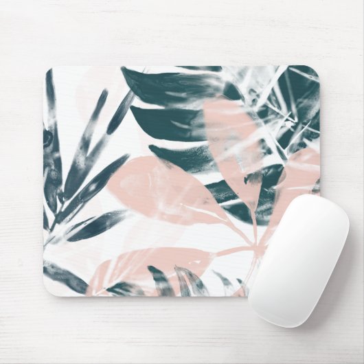 Tapis De Souris Tropical Blush (Avec souris)
