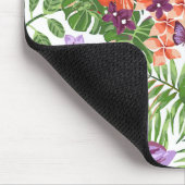 Tapis de souris tropical de fleurs de bébé de (Coin)