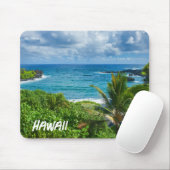 Tapis de souris tropical Hawaïen (Avec souris)