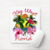 Tapis De Souris Tropical Key West Floride Keys (Avec souris)