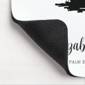 Tapis De Souris Tropical Palm Tree Coastal Personalized (Coin)