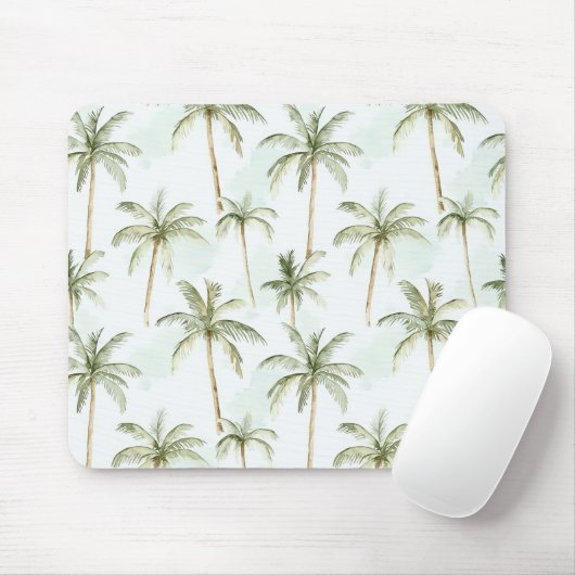 Tapis De Souris Tropical Palm Trees   (Avec souris)