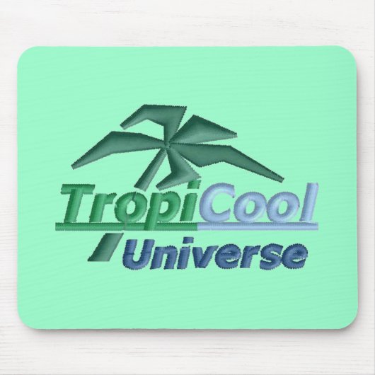 Tapis De Souris TropiCoolUniverse mousepad (vert) (Devant)