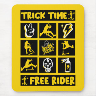 Tapis De Souris Trottinette Freestyle Trick