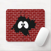 Tapis De Souris Trou dans le mur Mousepad (Avec souris)