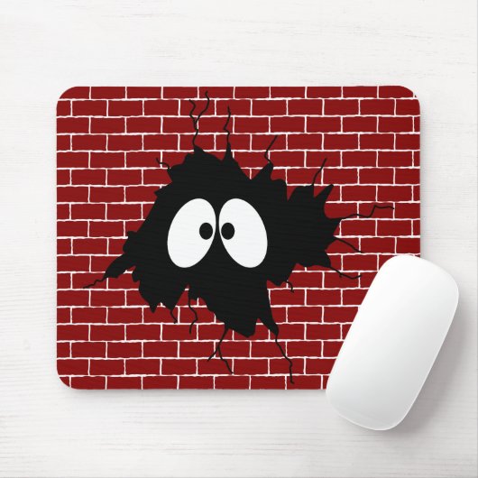 Tapis De Souris Trou dans le mur Mousepad (Avec souris)