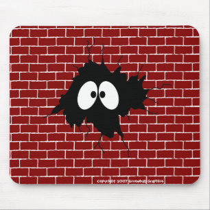 Tapis De Souris Trou dans le mur Mousepad