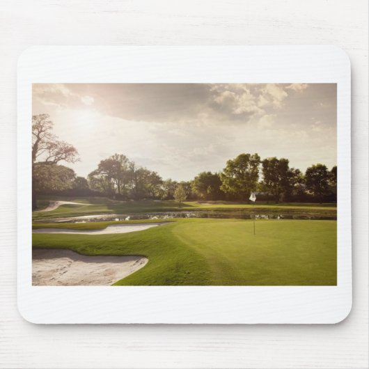 Tapis De Souris Trou de golf (Devant)