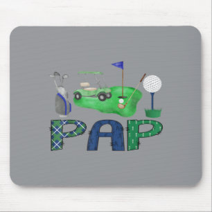 Tapis De Souris Trou en un de golf sport pour le papa du garçon d'