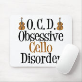 Tapis De Souris Trouble du cello obsessionnel (Avec souris)