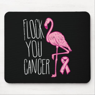 Tapis De Souris Trouvez votre cancer du sein Flamant rose rose Rub